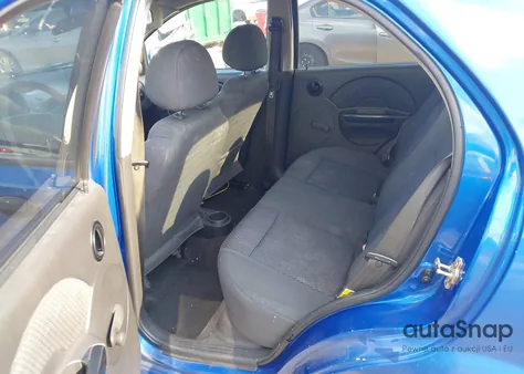 2006 Chevrolet Aveo Ls z USA, uszkodzony, nr VIN KL1TD56696B657507